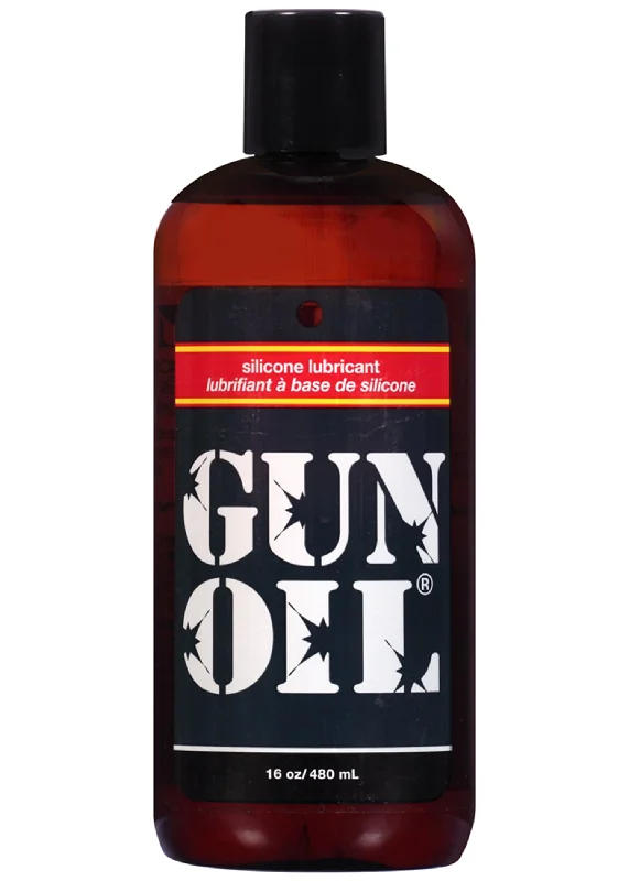 lubricant for sleigh runners-Gun Oil Silicone Lubricant - 16 Oz.