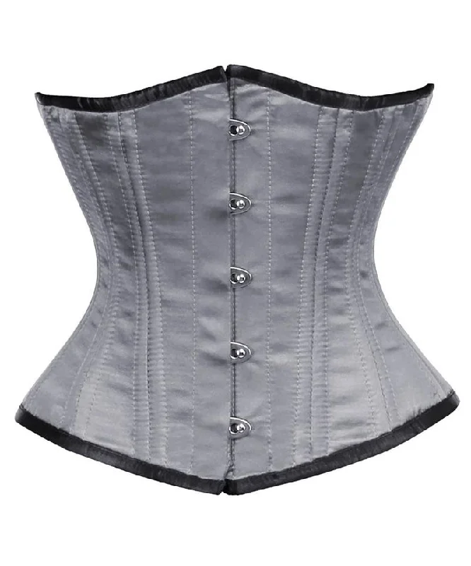 corset with velvet piping-Peggy Custom Made Corset