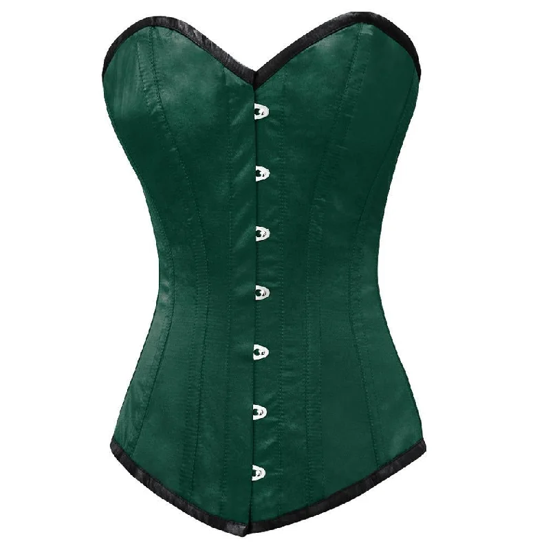 corset with satin patterns-Lesia Custom Made Corset