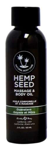 lubricant for canoe seats-Hemp Seed Massage and Body Oil - Guavalava 2 Fl. Oz/ 60ml