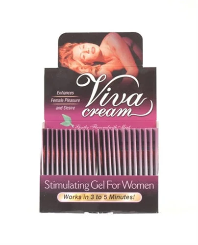 lubricant for propane lanterns-Viva Cream - 24 Packet Display