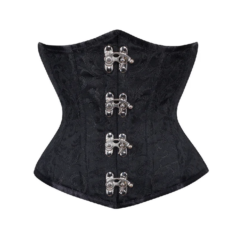 corset with sheer edging-Thompson Custom Made Corset