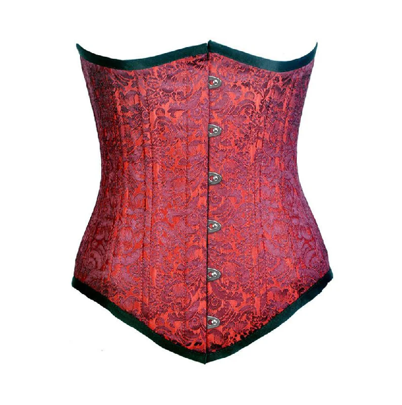 corset with scalloped hemline-Calvagh Custom Made Corset