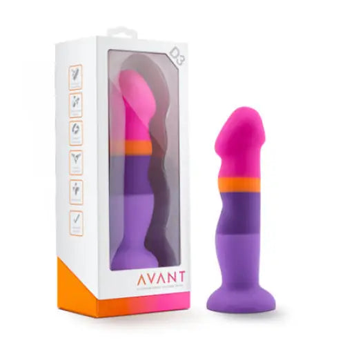 Lake dildo-Blush Avant D3 Summer Fling 8 in. Silicone Dildo with Suction Cup