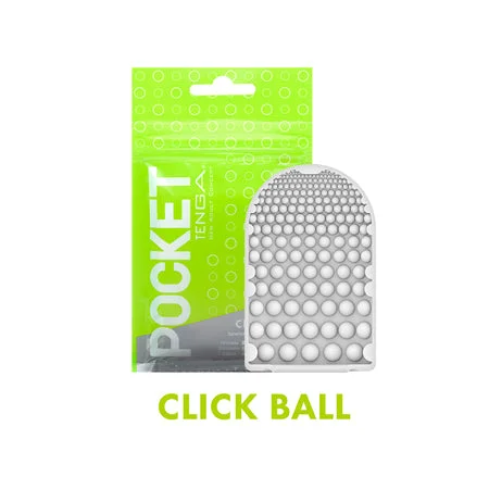 Pocket stimulation toy-Tenga Pocket Masturbator Sleeve Click Ball