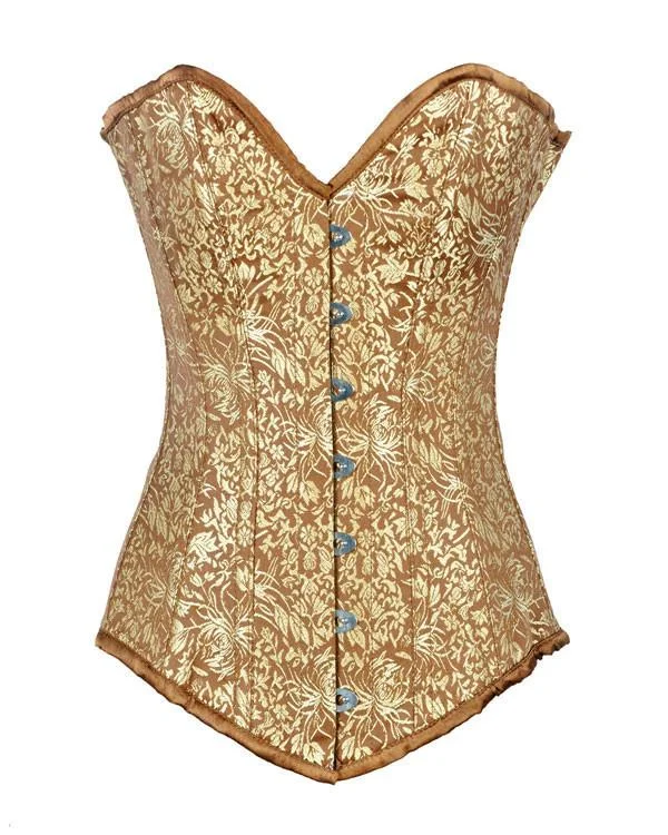 corset with structured patterns-Kierre Custom Made Corset