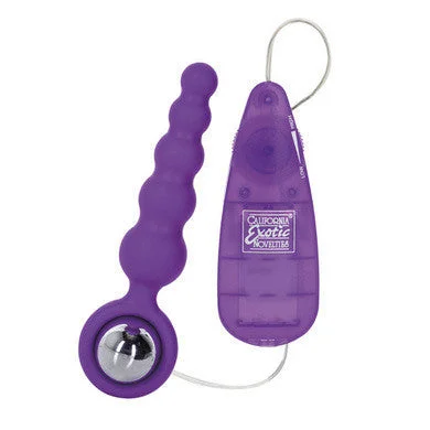 rechargeable vibrating anal probe accessories-lubricant for rope pulleys-Booty Call Booty Shakers -  Purple