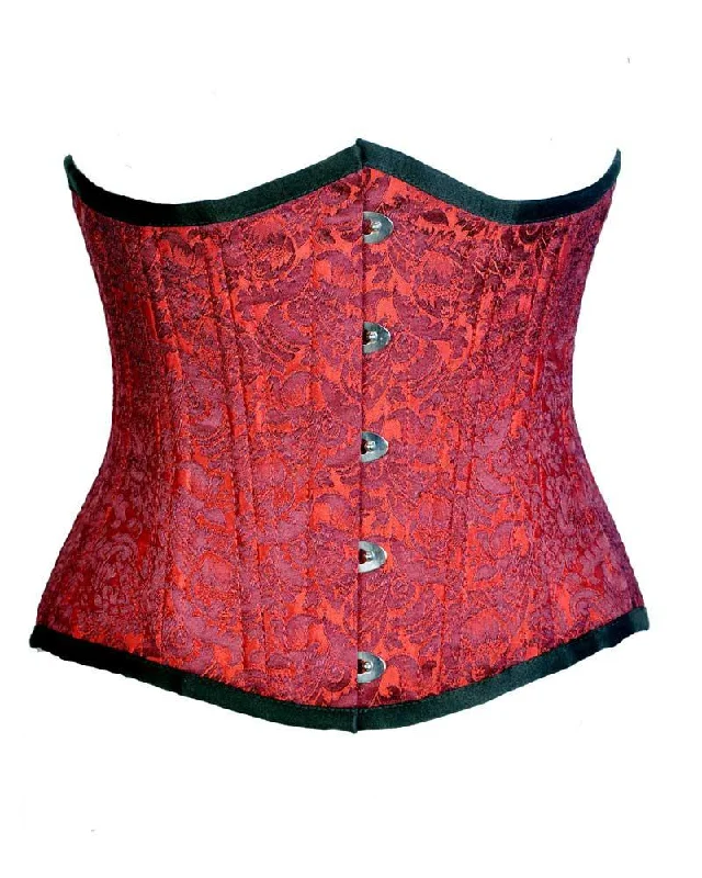 corset with metallic patterns-Imogen Waist Training Corset