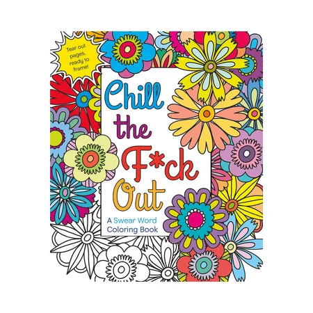 Electric stroking sleeve-Chill the Fuck Out Coloring Book