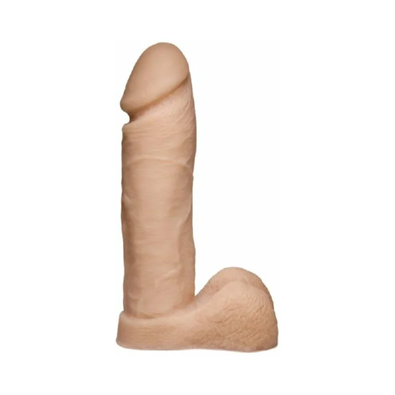 Shared dildo-Truskyn Tru Ride 8 inches Vanilla Beige Dildo