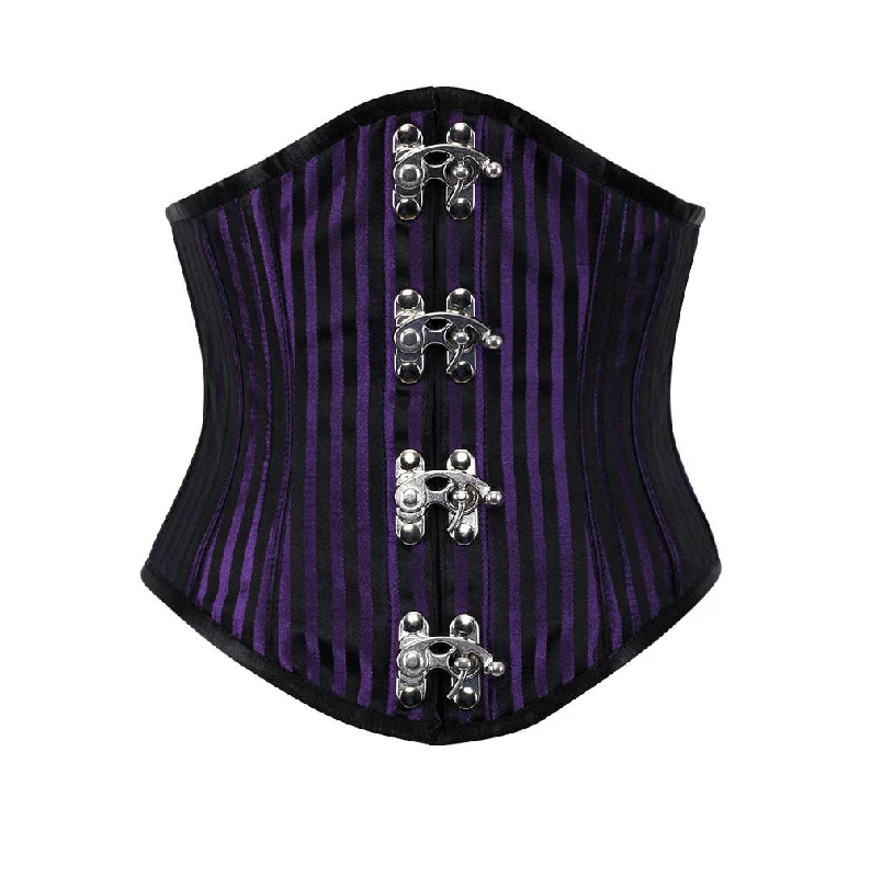 corset with scalloped embroidery-Élodie Custom Made Corset