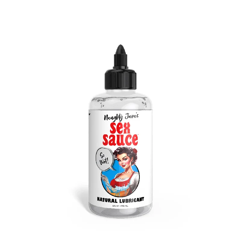 lubricant for ice axes-Naughty Jane's Sex Sauce Natural Lubricant 8oz