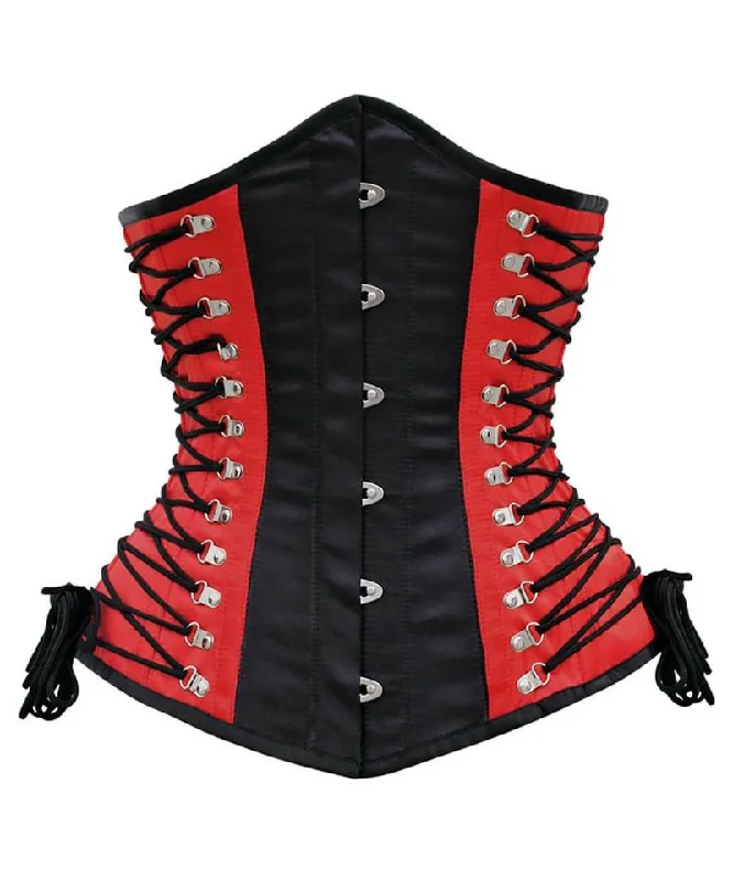 corset with lace accents-Rosie Custom Made Corset