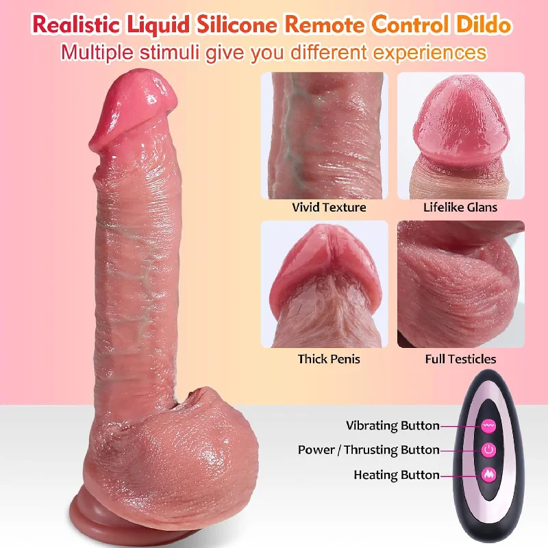 High-end dildo-PHANXY 8.3 Inch Simulation Automatic Dildo