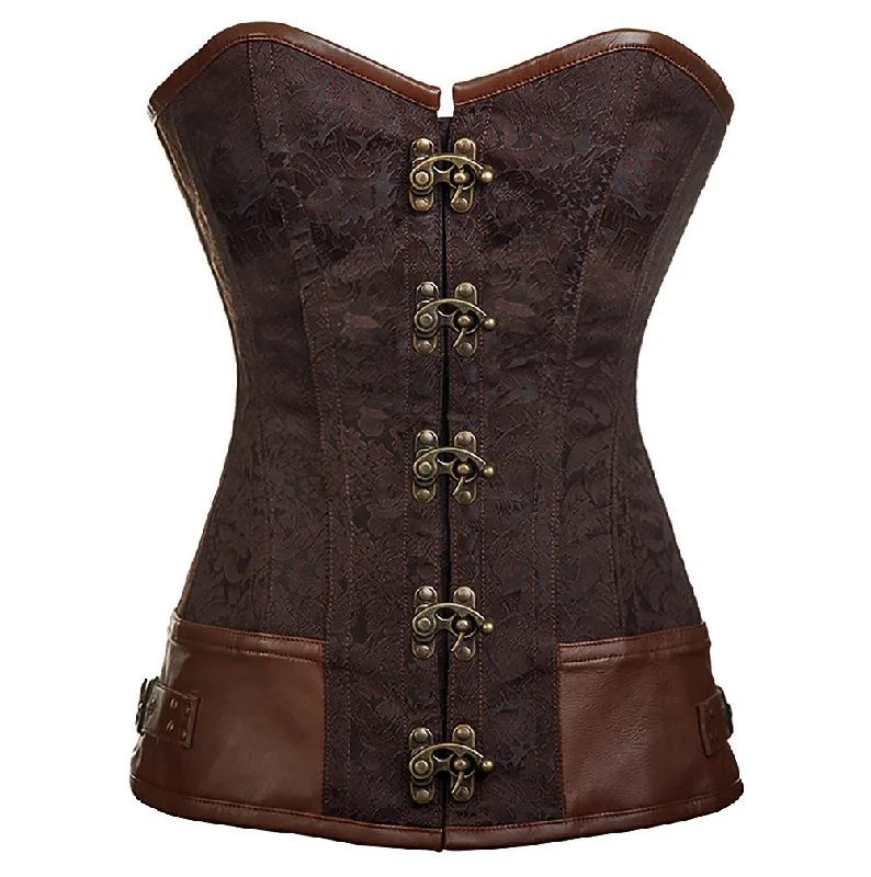 corset with structured piping-Wada Custom Made Corset