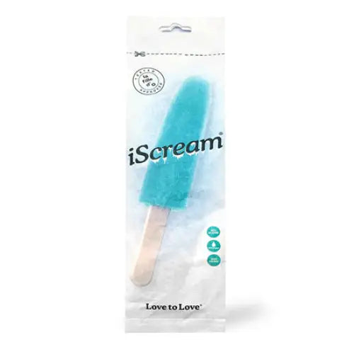 Brushed-steel dildo-Love to Love iSCREAM Silicone Popsicle Dildo Turquoise