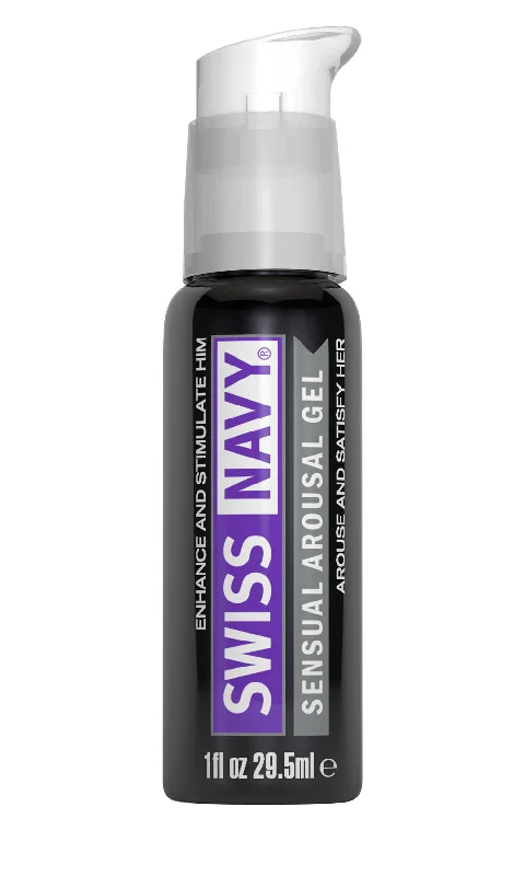 lubricant for fins-Swiss Navy Sensual Arousal Gel 1 Oz 29.5ml