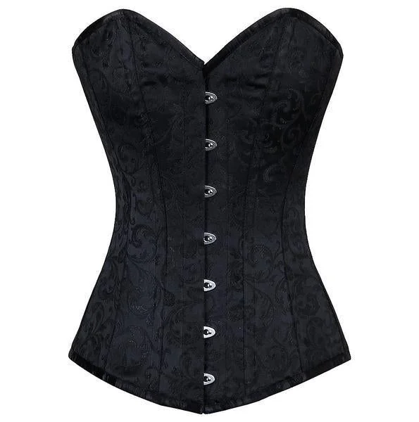 corset with leather patterns-Onofre Custom Made Corset