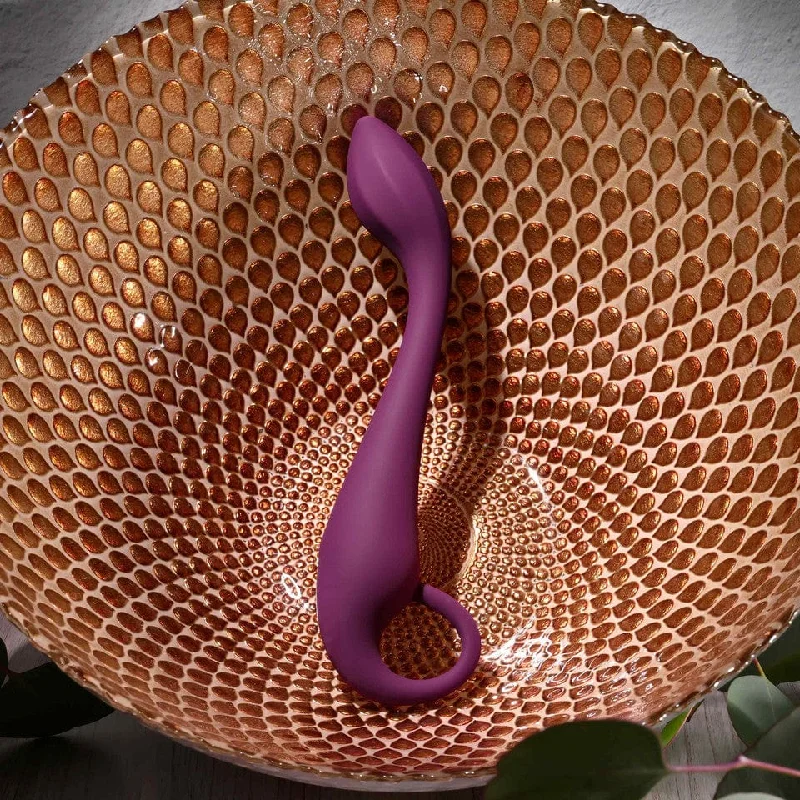 Extended-use dildo-Evolved - Lochness G Spot Vibrating Dildo (Purple)