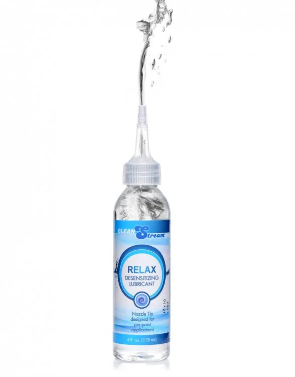 lubricant for dart boards-Relax Desensitizing Lubricant With Nozzle Tip - 4  Oz. 118ml