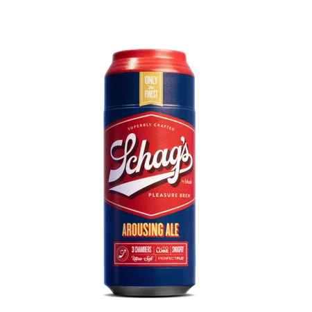 Realistic gadget device-Schag's Arousing Ale Self-Lubricating Stroker Frosted