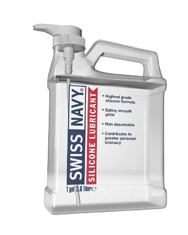 lubricant for canteen caps-Swiss Navy Silicone Lubricant 1 Gallon