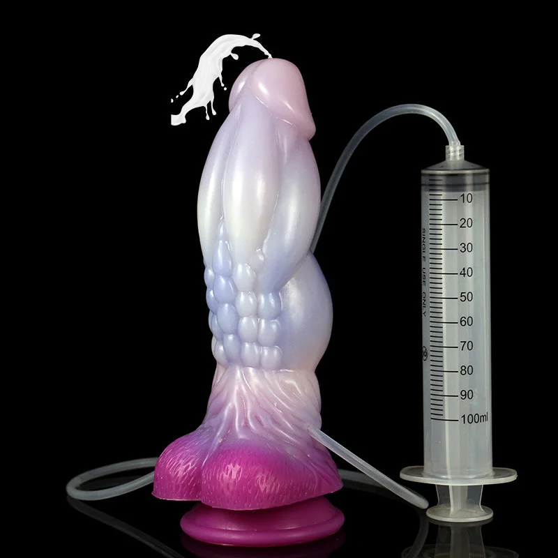 See-through dildo-Silicone Huge Animal Dildo Suction Cup