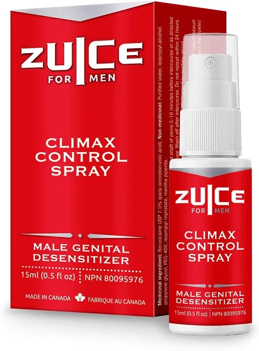 vibrating penis pump accessories-lubricant for seed drills-ZUICE for Men ''Climax Control'' Spray 15ml