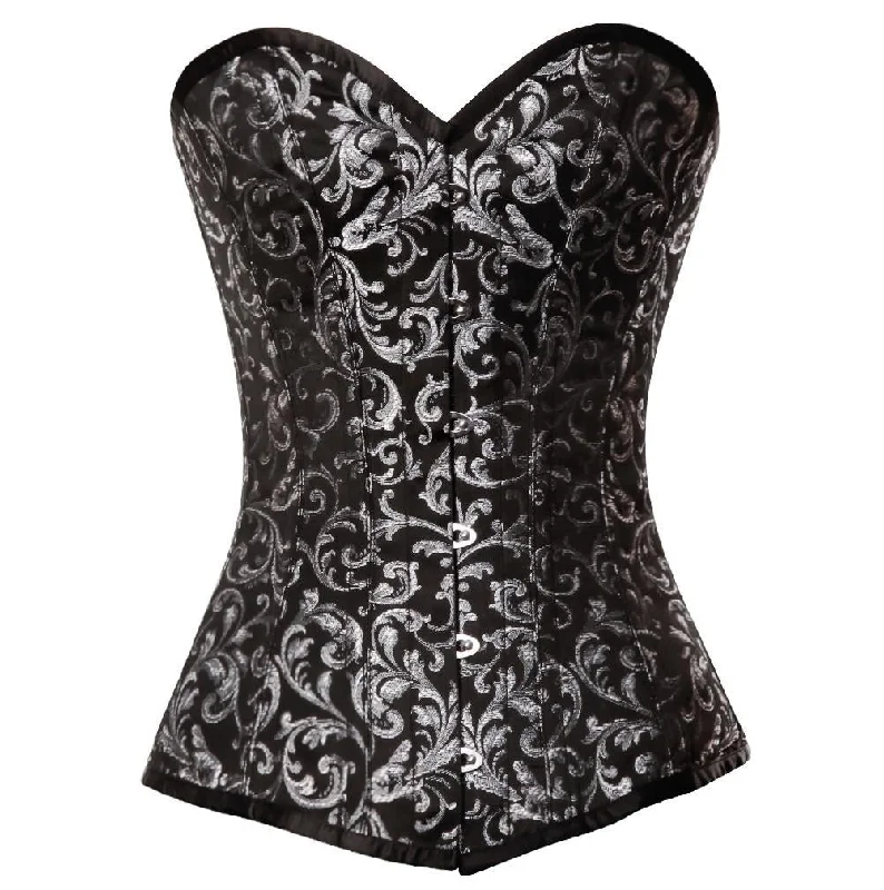 corset with lace stitching-Aileen Custom Made Corset