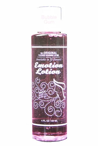 lubricant for hydroponic pumps-Emotion Lotion - Bubble Gum - 4 Fl. Oz.