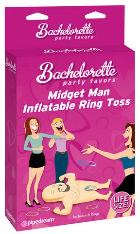 vibrating cock ring for beginners accessories-lubricant for cutting mats-Bachelorette Party Favors Midget Man Ring Toss