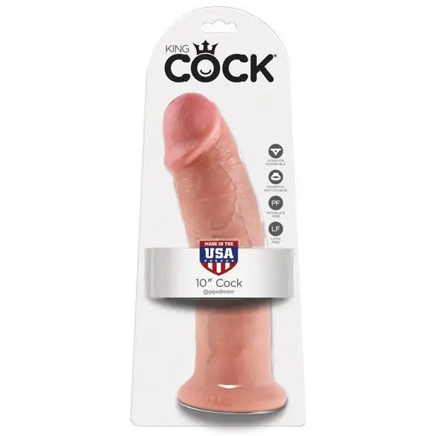 Affordable dildo-King Cock 10" Realistic Dildo