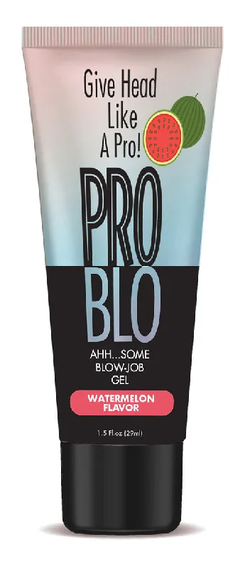 lubricant for badminton nets-Problo Ahh...some Blow-Job Gel  - Watermelon - 1.5 Fl. Oz.