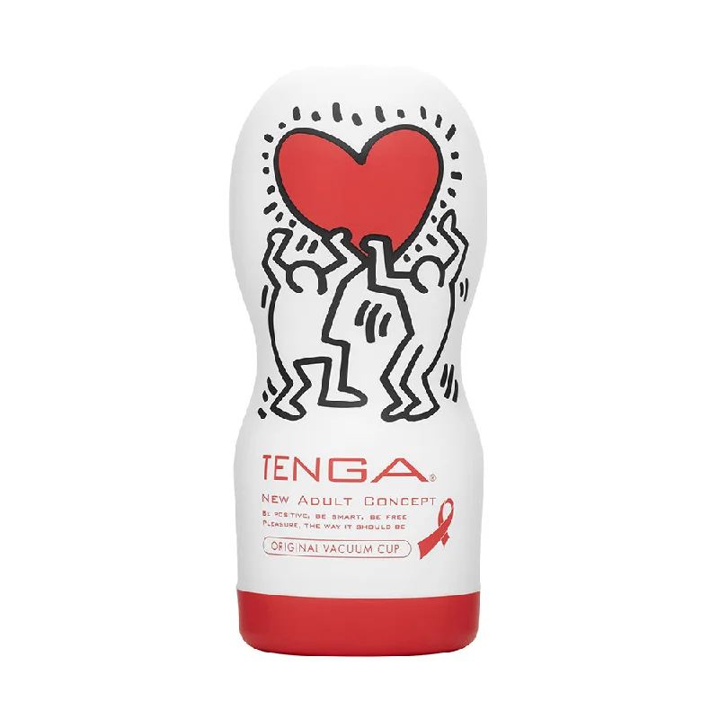 Bluetooth stroking device-Tenga Keith Haring Original Vacuum Cup