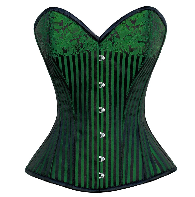 corset with ruched overlay-Veronica Custom Made Corset