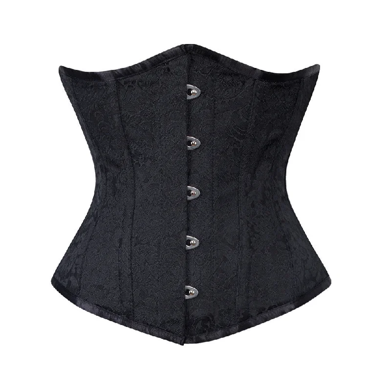 corset with ruffled detailing-Verena Custom Made Corset