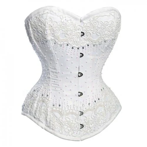 corset for costume embroidery-Noelani Custom Made Corset