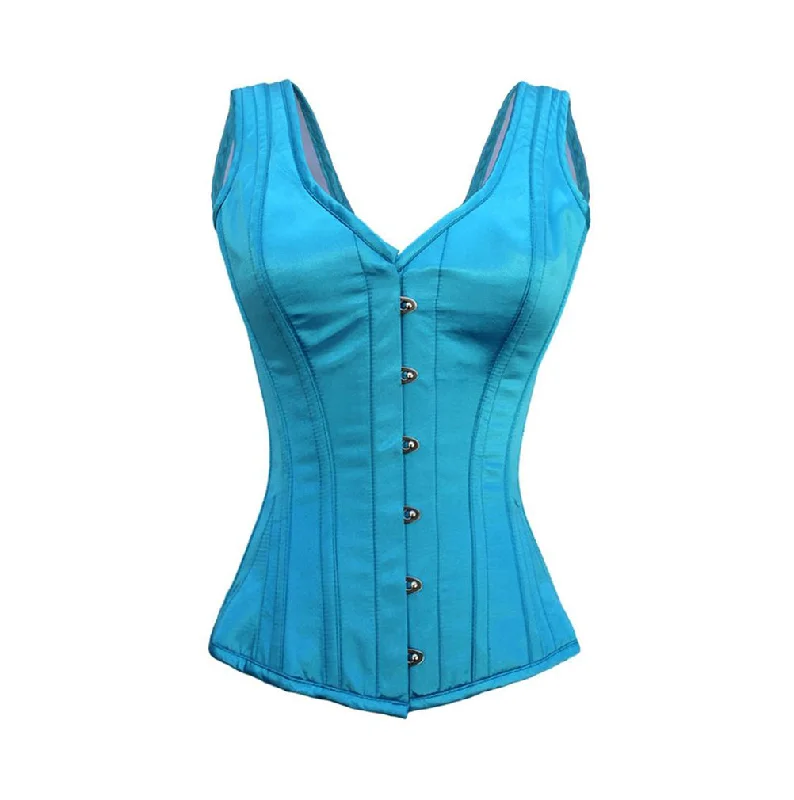 corset with leather patterns-Flanagan Custom Made Corset