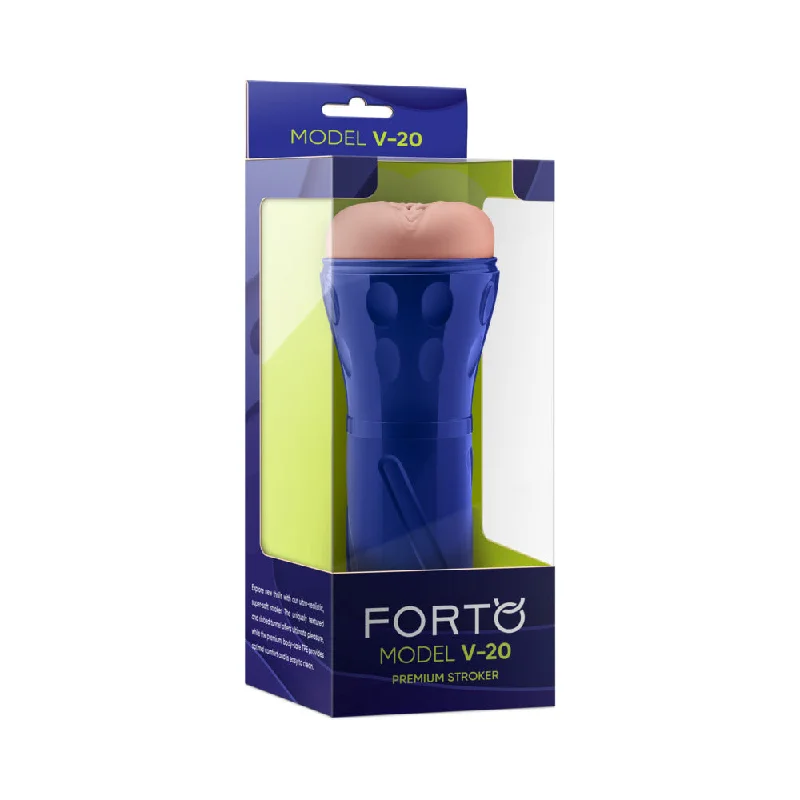 Manual stroking masturbator-Forto Model V-20 Stroker Light