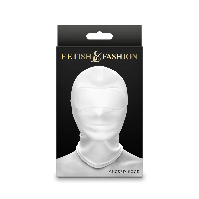 Modern stroking toy-Fetish & Fashion Closed Hood White