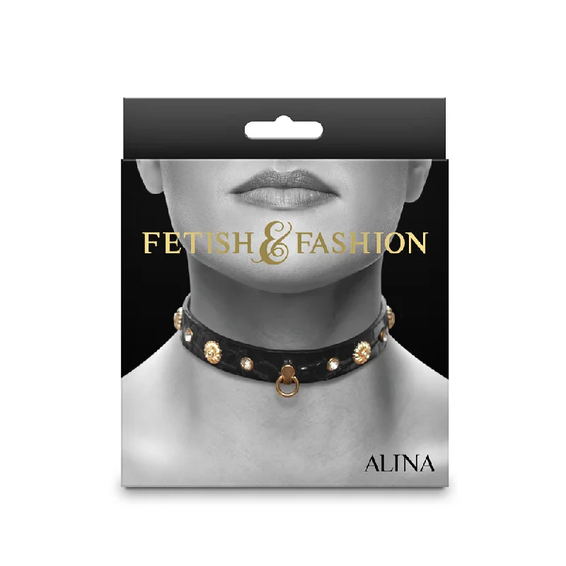 Solo gadget toy-Fetish & Fashion Alina Collar Black