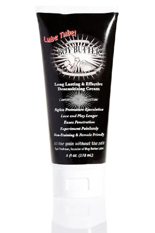 lubricant for portable heaters-Boy Butter Extreme Desensitizing Cream - 6 Fl. Oz Tube