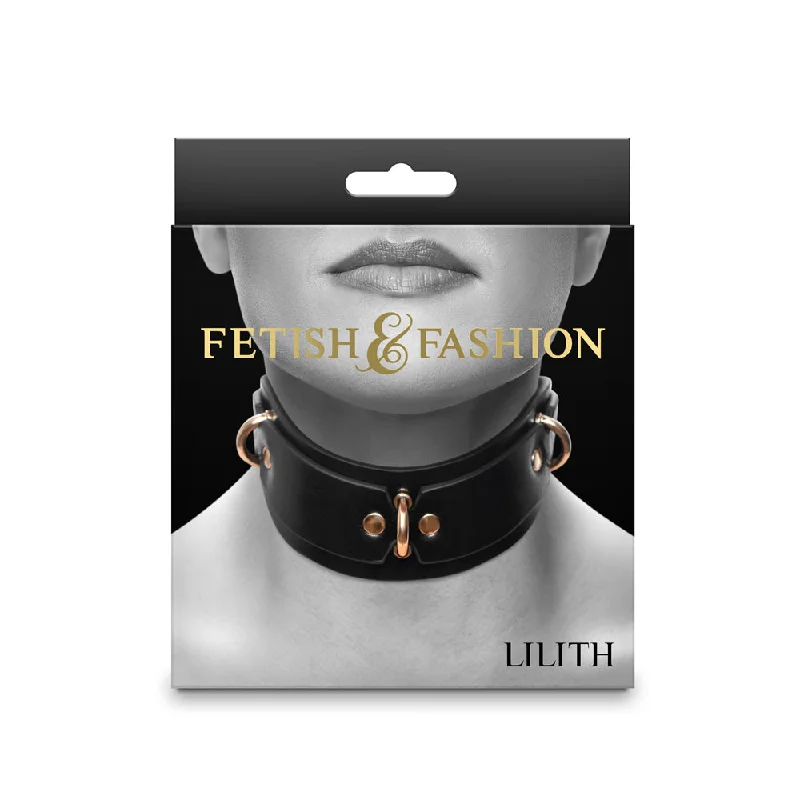 Next-gen gadget toy-Fetish & Fashion Lilith Collar Black