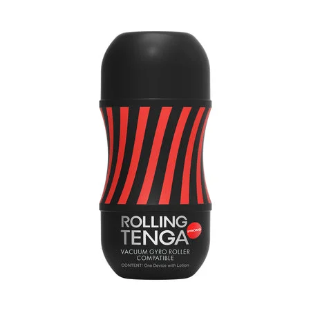 Textured pleasure sleeve-Tenga Rolling Gyro Roller Cup Hard