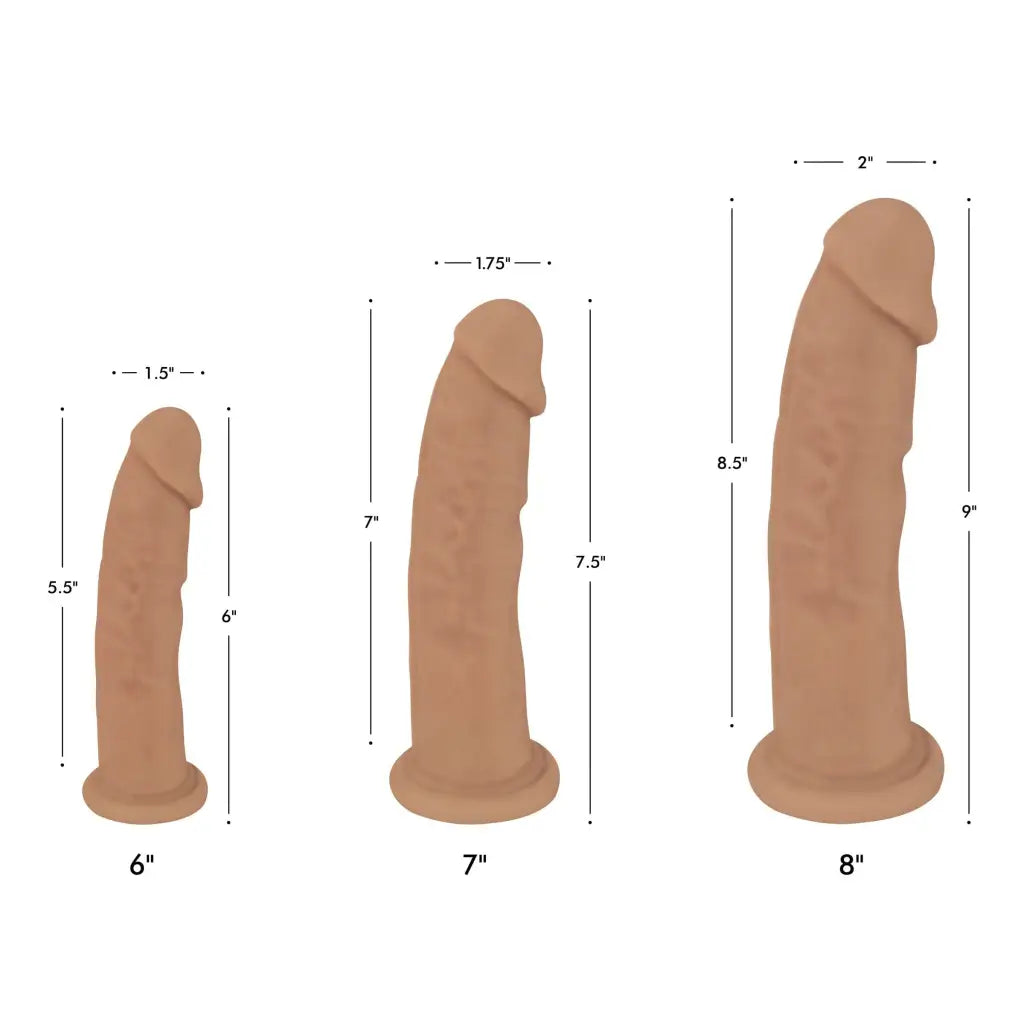 Micro dildo-Silexpan Hypoallergenic Silicone Dildo