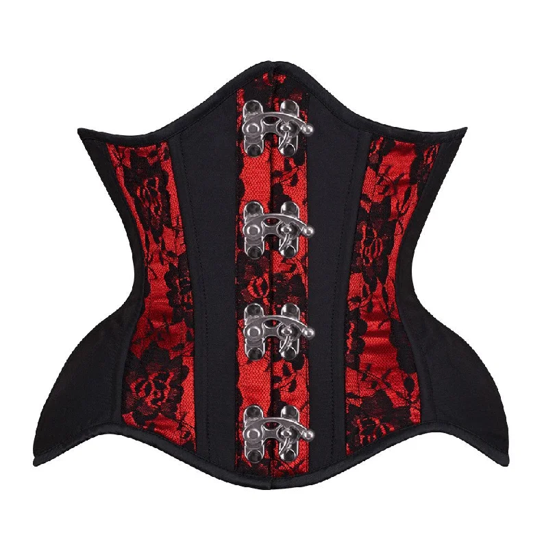 corset with velvet embroidery-Paisley Custom Made Corset