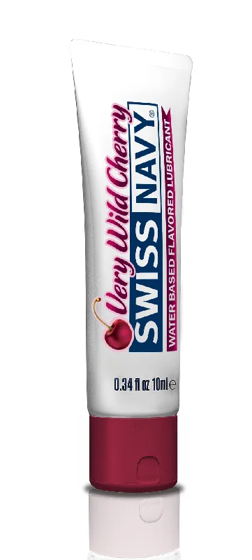 lubricant for water purifiers-Swiss Navy Wild Cherry Water-Based Lubricant 10ml