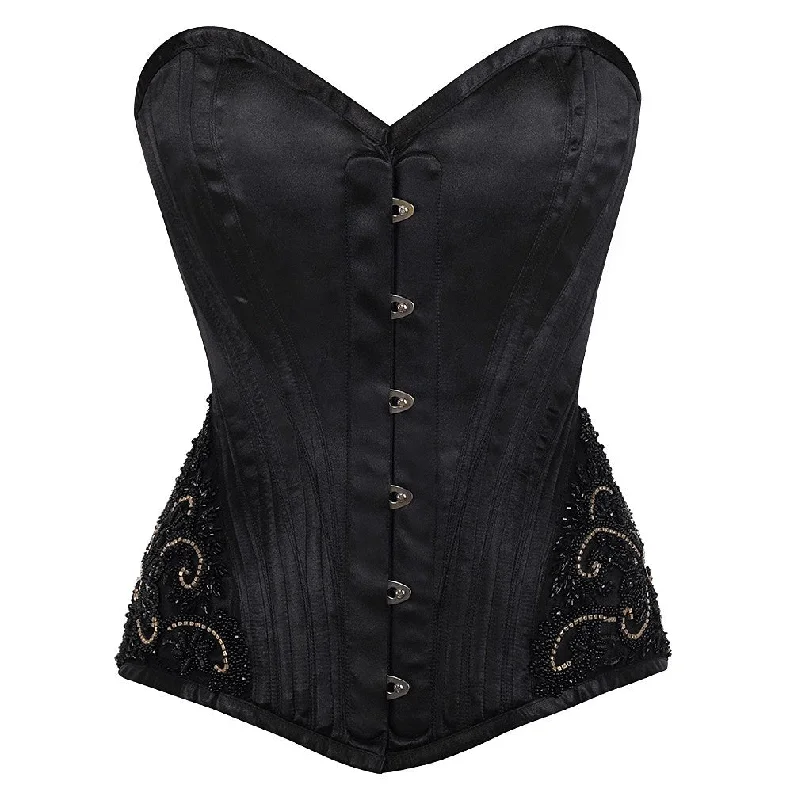 corset for gothic applique-Neda Custom Made Corset