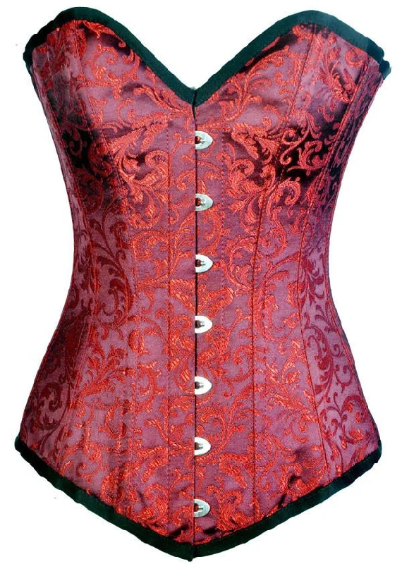 corset with sheer patterns-Alex Custom Made Corset