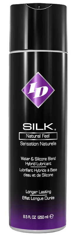 lubricant for overseeders-ID Silk Silicone and Water Blend Lubricant 8.5 Oz